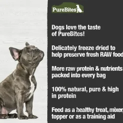 PureBites Beef Liver Freeze-Dried Dog Treats 8.8-oz