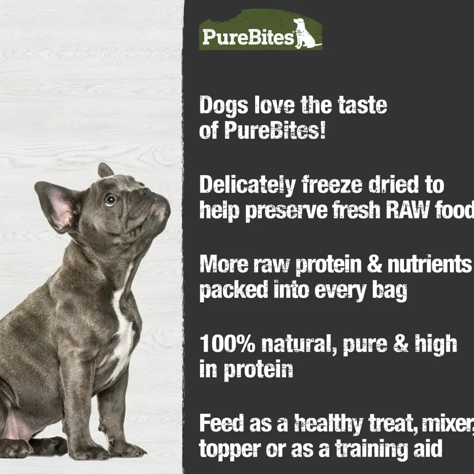 PureBites Beef Liver Freeze-Dried Dog Treats 16.6-oz