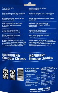 PureBites Cheddar Cheese Freeze-Dried Dog Treats 4.2-oz