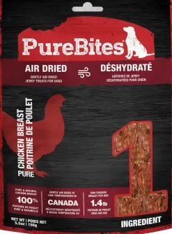 PureBites Chicken Air-Dried Jerky Dog Treats 5.5-oz