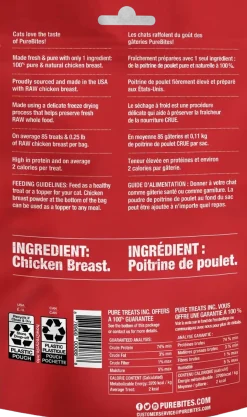 PureBites Chicken Breast Freeze-Dried Cat Treats 1.09-oz