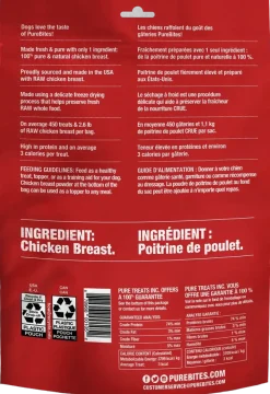 PureBites Chicken Breast Freeze-Dried Dog Treats 11.6-oz