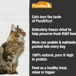 PureBites Duck Liver Freeze-Dried Cat Treats 1.05-oz