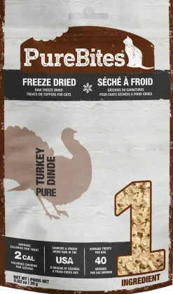PureBites Turkey Breast Freeze-Dried Cat Treats 0.92-oz