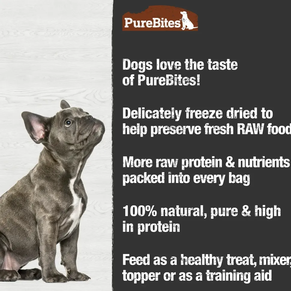 PureBites Turkey Breast Freeze-Dried Dog Treats 2.47-oz