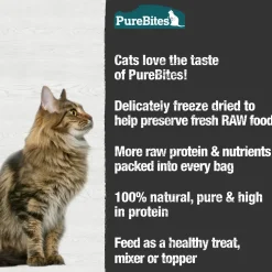 PureBites Wild-Caught Minnow Freeze-Dried Pure Cat Treats 1.09-oz