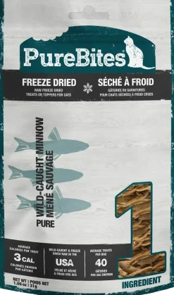 PureBites Wild-Caught Minnow Freeze-Dried Pure Cat Treats 1.09-oz