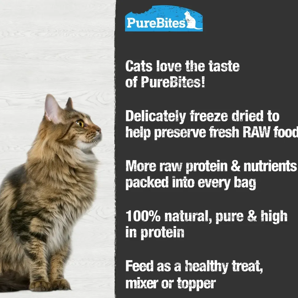 PureBites Wild-Caught Tuna Freeze-Dried Cat Treats 1.8-oz