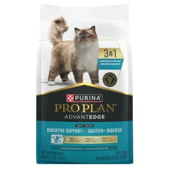 Purina Pro Plan AdvantEDGE Digestive Support+ Salmon & Rice Formula Adult Dry Cat Food  3-lb