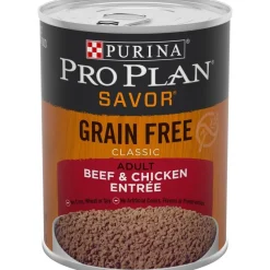 Purina Pro Plan Complete Essentials Grain Free Beef & Chicken Entrée Adult Wet Dog Food 13-oz