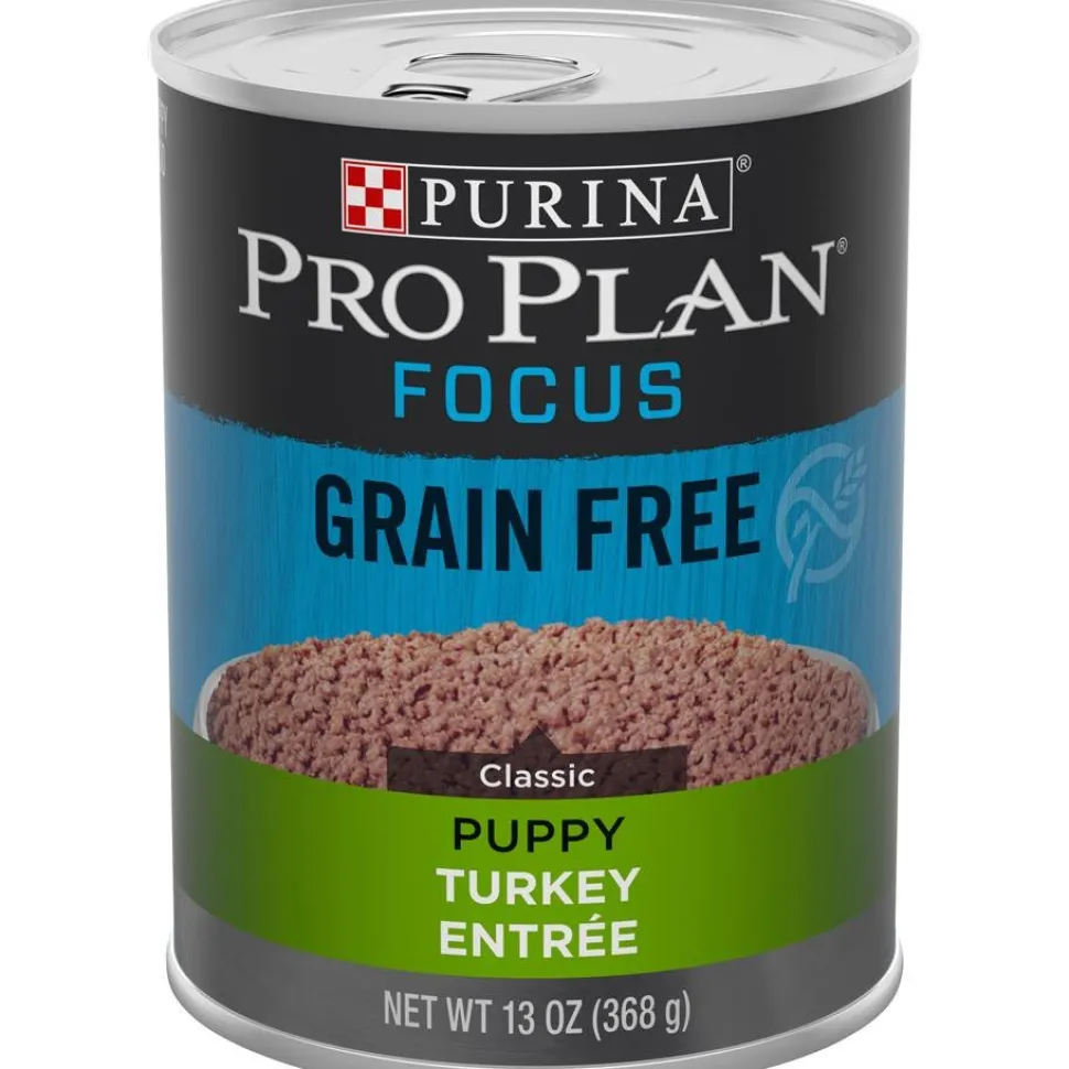 Purina Pro Plan Puppy Grain-Free Turkey Entrée Wet Dog Food 13-oz