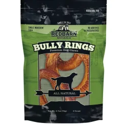 Redbarn Bully Ring Dog Chew Treats 3 Count 2.7-oz