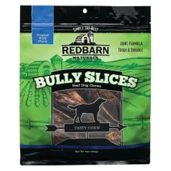 Redbarn Bully Slices Dog Chew Treats Original Bully 9-oz
