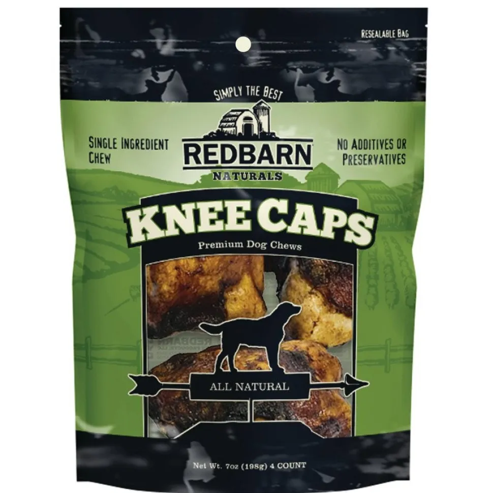 Redbarn Knee Caps Dog Chews 4 Count 7-oz