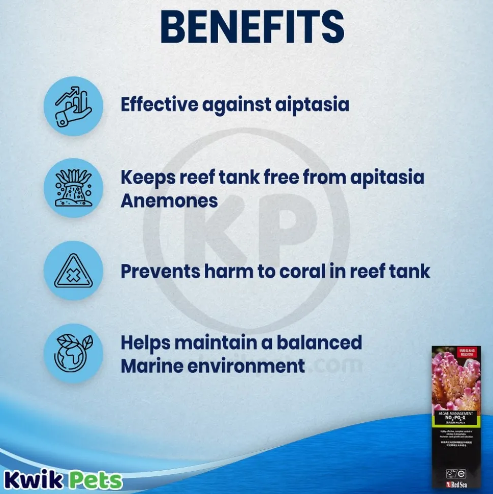 Red Sea NO3:PO4-X Biological Nitrate & Phosphate Reducer 33.8-oz