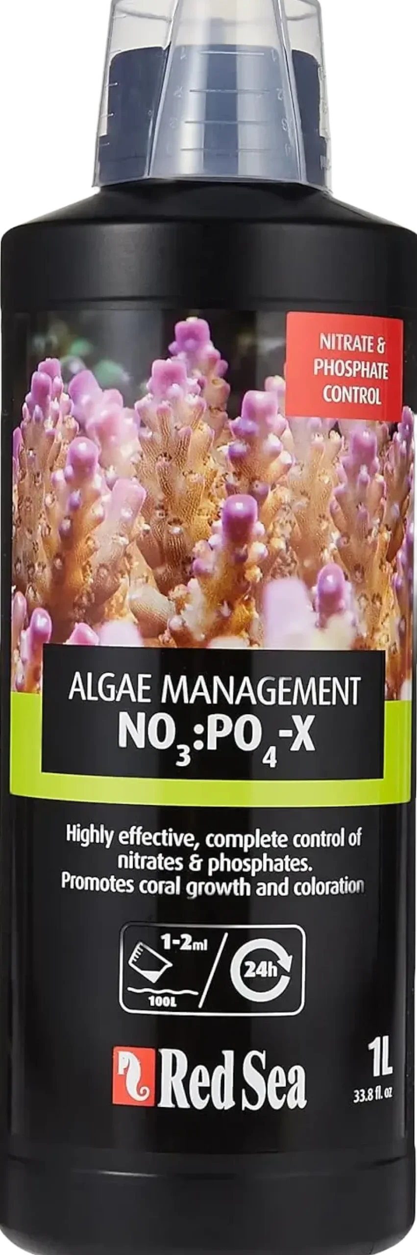 Red Sea NO3:PO4-X Biological Nitrate & Phosphate Reducer 33.8-oz