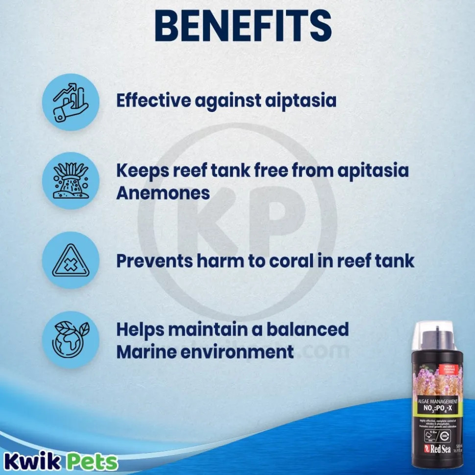 Red Sea NO3:PO4-X Biological Nitrate & Phosphate Reducer 16.9-oz