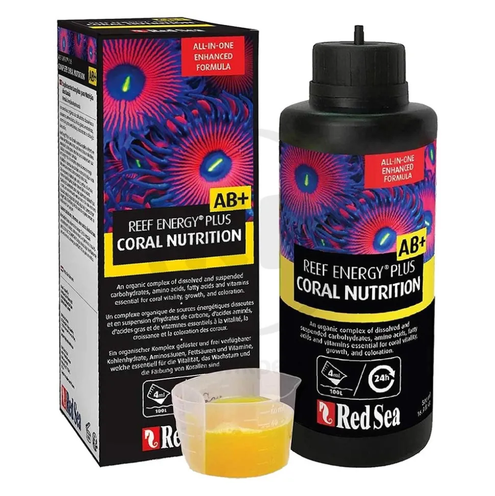 Red Sea Reef Energy Plus AB+ Coral Nutritional Supplement 8.45-oz