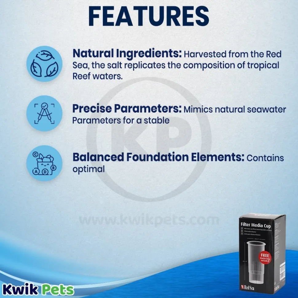 Red Sea Reefer Filter Media Cup for Aquarium