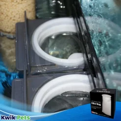 Red Sea Reefer Fine Felt Filter Socks for Aquarium White 4 in X 10.5 in