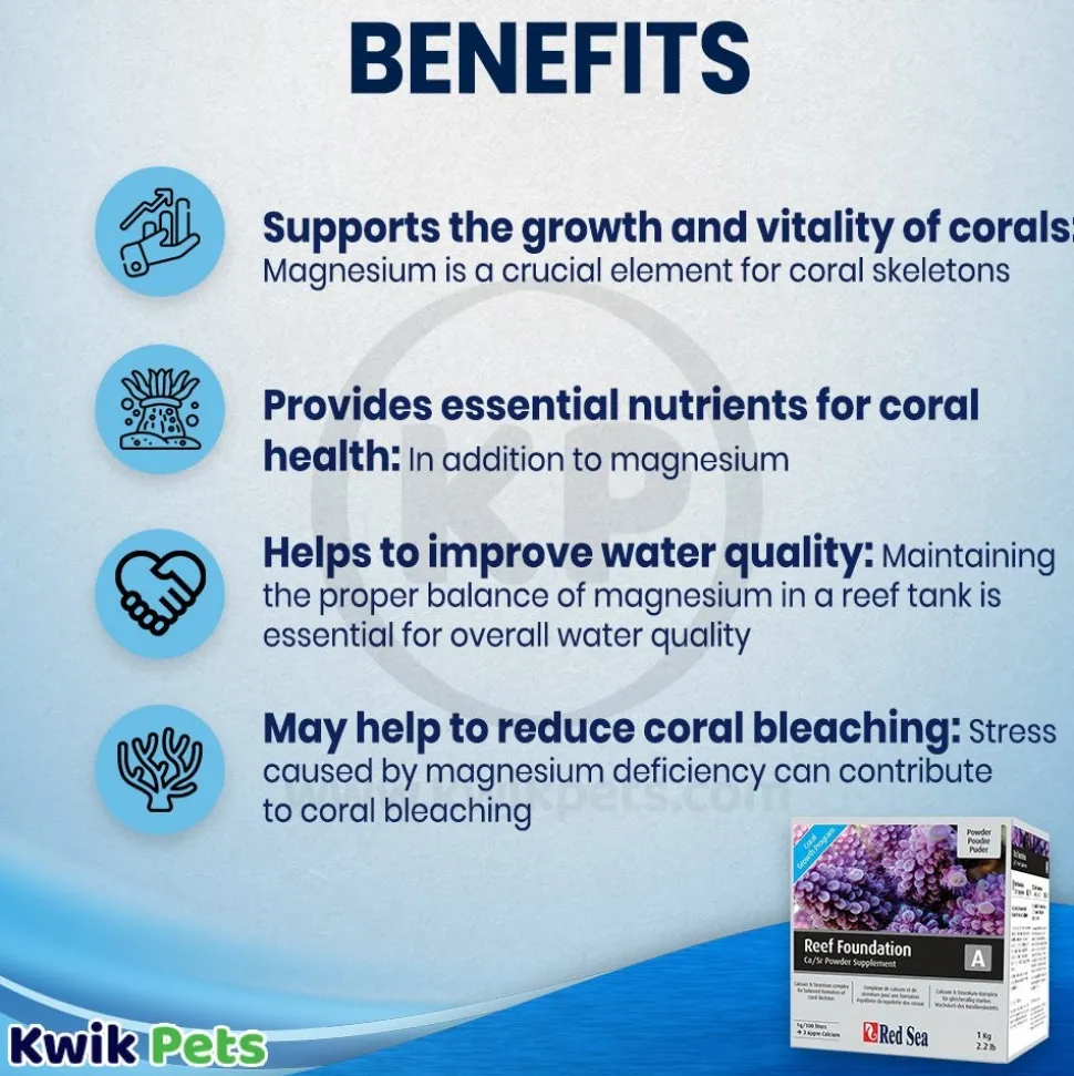 Red Sea Reef Foundation A Supplement 2.2-lb