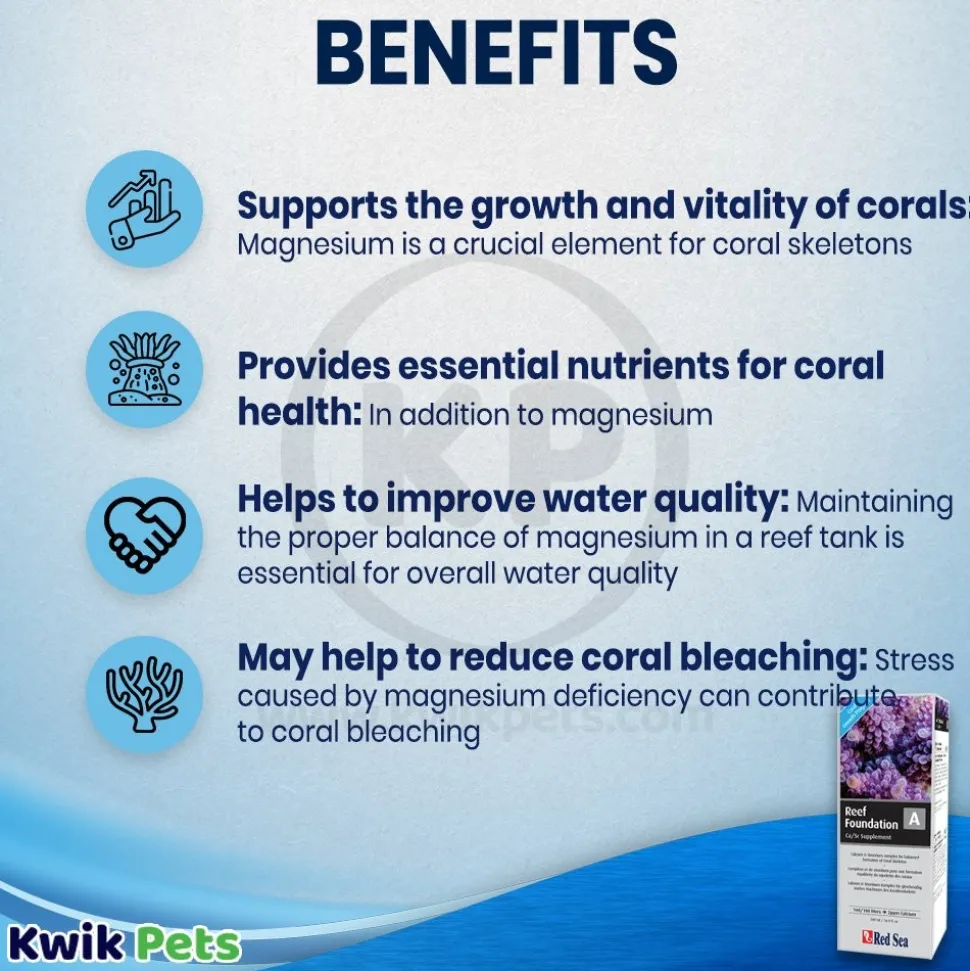 Red Sea Reef Foundation A Supplement 16.9-oz