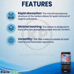 Red Sea REEF-SPEC Carbon Filter Media for Aquarium 1000 ml