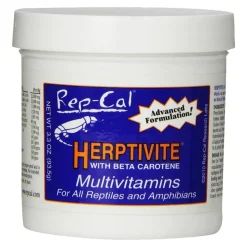 Rep-Cal Research Labs Herptivite with Beta Carotene Multivitamins Reptile Supplement 3.3-oz