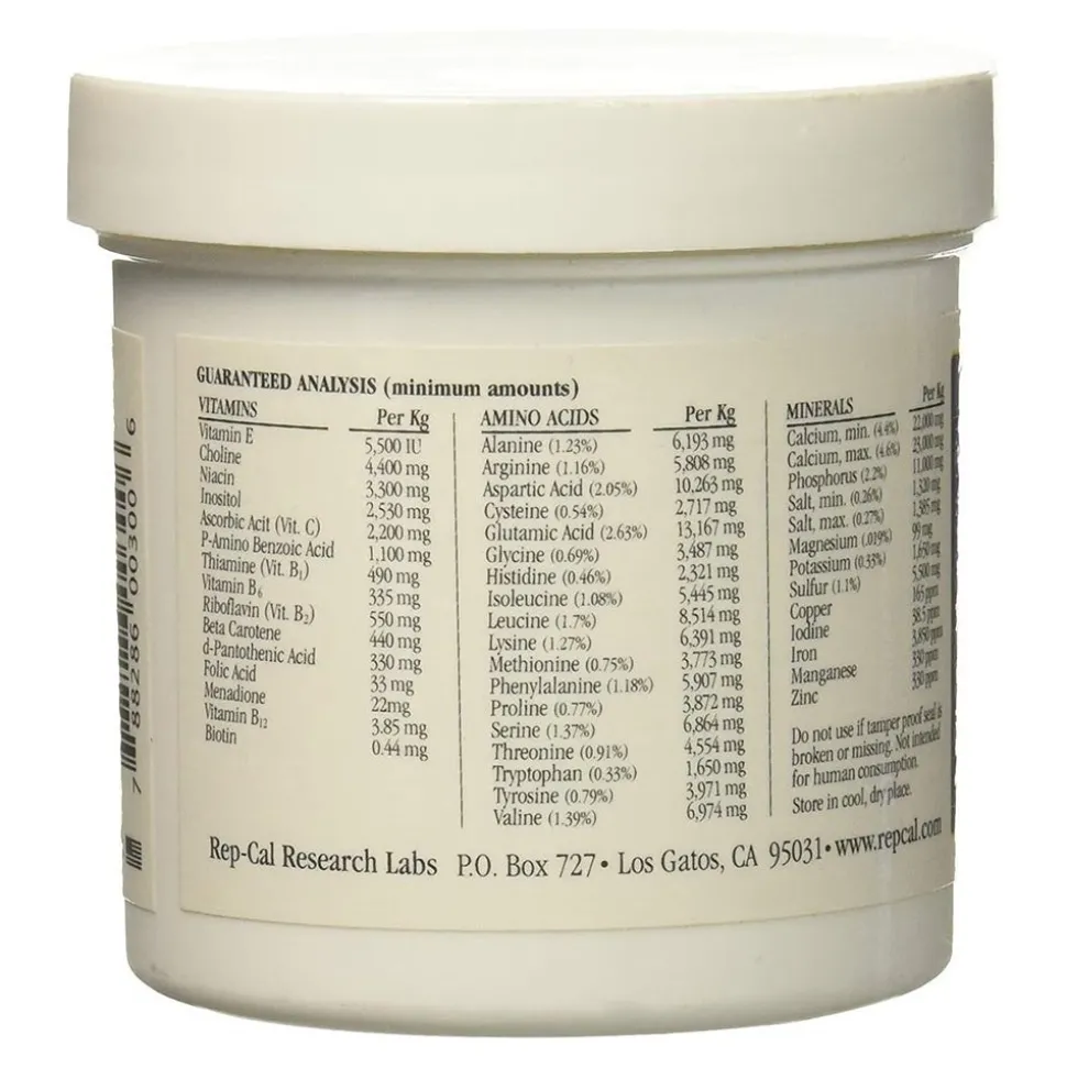 Rep-Cal Research Labs Herptivite with Beta Carotene Multivitamins Reptile Supplement 3.3-oz