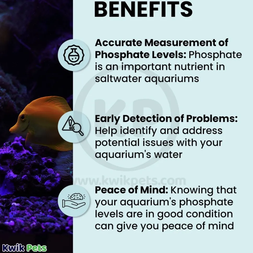 Salifert Phosphate Profi-Test Kit for Aquarium 60 Tests