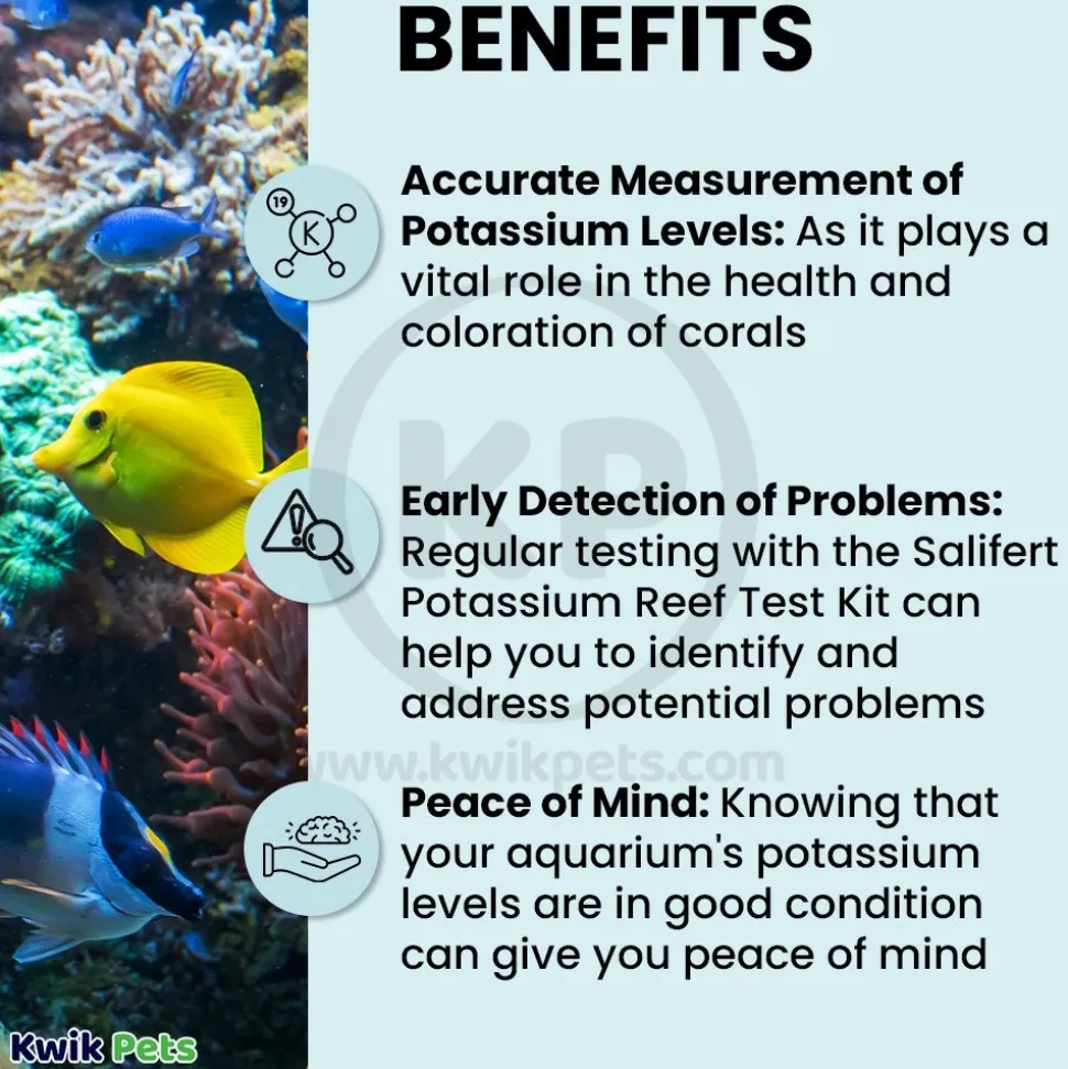 Salifert Potassium Reef for Aquarium Test Kit