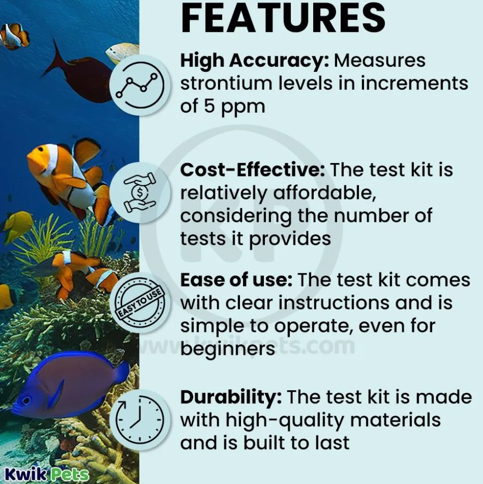 Salifert Strontium Profi-Test Kit for Aquarium 25 Tests