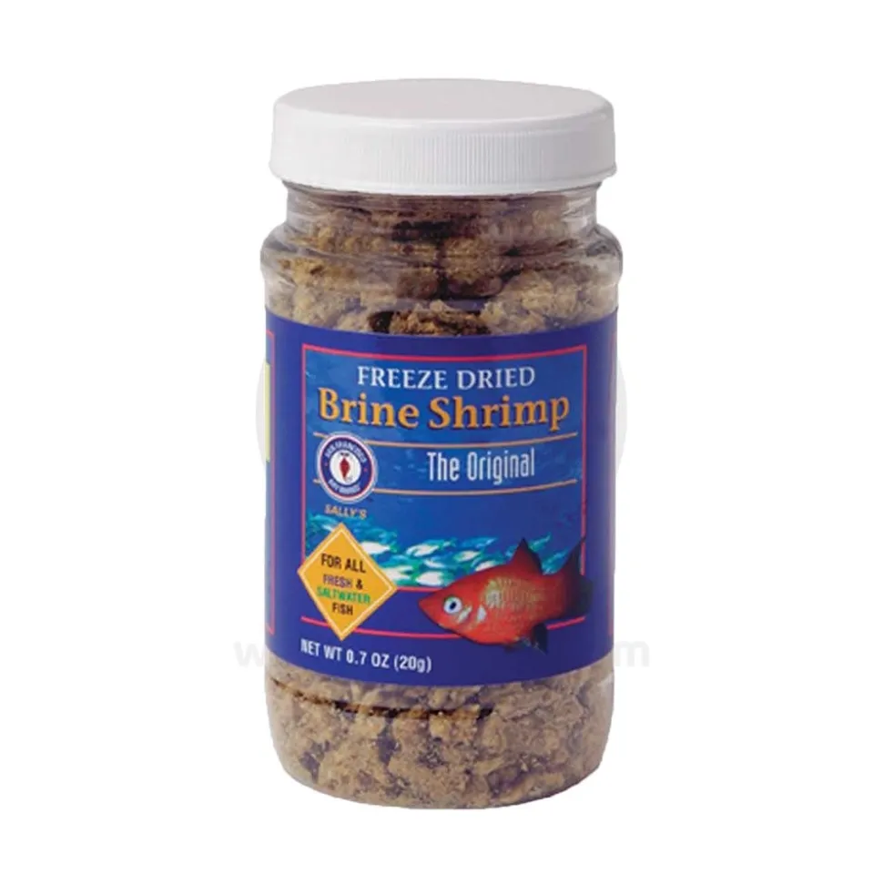 San Francisco Bay Brand Brine Shrimp Freeze-Dried Fish Food 0.7-oz