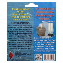 San Francisco Bay Brand Brine Shrimp Hatch Mix Fish Food 0.74-oz 3 Count