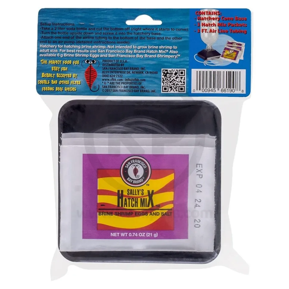 San Francisco Bay Brand Brine Shrimp Hatchery Kit Black
