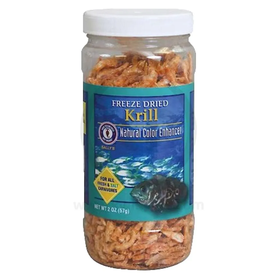 San Francisco Bay Brand Krill Freeze-Dried Fish Food 2-oz