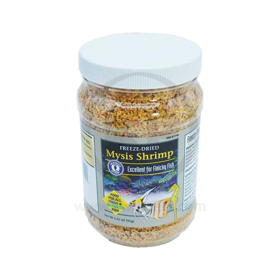 San Francisco Bay Brand Mysis Shrimp Freeze-Dried Fish Food 3.35-oz