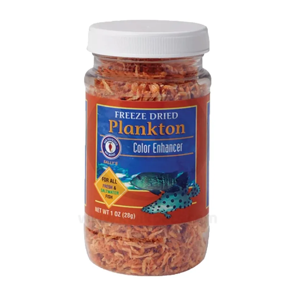 San Francisco Bay Brand Plankton Freeze-Dried Fish Food 1-oz