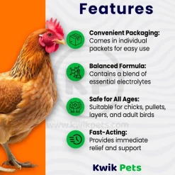 Sav-A-Chick Electrolyte & Vitamin Poultry Supplement 3 Count 0.25-oz