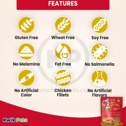 Savory Prime Chip-a-Roos Chicken Dog Treat 8-oz