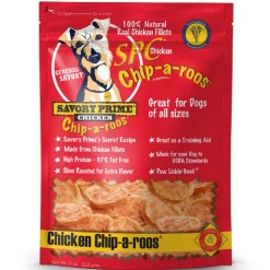 Savory Prime Chip-a-Roos Chicken Dog Treat 8-oz