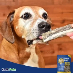 Savory Prime Cod Skin Crunchy Bites Dog Treats 4-oz