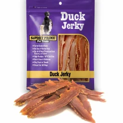 Savory Prime Natural Duck Jerky Dog Treats 16-oz