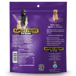 Savory Prime Natural Duck Jerky Dog Treats 16-oz