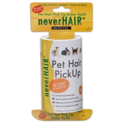 Savory Prime NeverHair Pet Hair Pick Up Roller Refill 4 in x 33 Feet