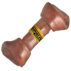 Savory Prime Supreme Knotted Rawhide Bones in Bulk Beef 4-5 in