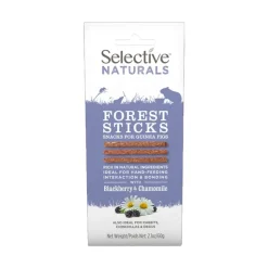 Science Selective Forest Sticks with Blackberry & Chamomile Guinea Pig Treats 2.1-oz