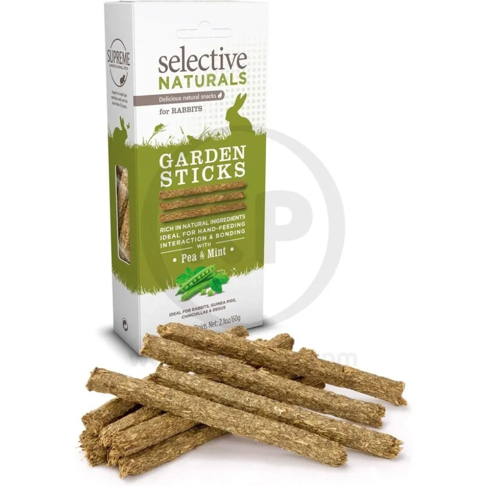 Science Selective Garden Sticks with Pea & Mint Rabbit Treats 2.1-oz