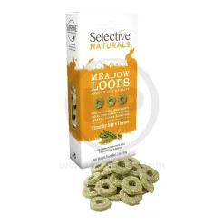 Science Selective Meadow Loops with Timothy Hay & Thyme Rabbit Treats 2.8-oz