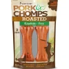 Scott Pet Premium Pork Chomps Roasted Pressed Bone Dog Treats 2 Count 4.5-in